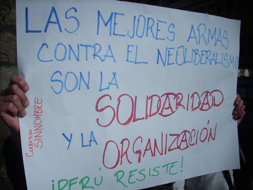 Solidaridad y organización desde Perú