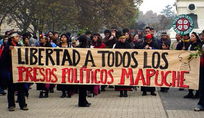 libertad a los presos mapuche